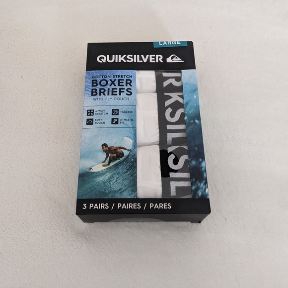 Quiksilver Underwear & Socks Quiksilver Cotton Stretch Boxer Briefs